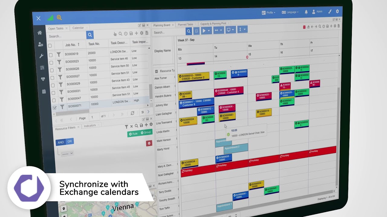 Discover Dime.Scheduler, the planning tool for Microsoft Dynamics!