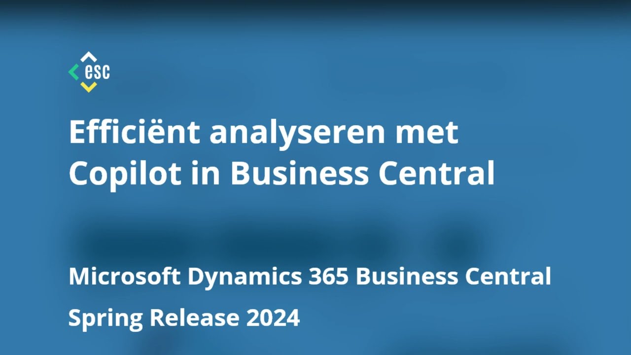 Hoe kan ik efficiënt lijsten analyseren in Business Central met Copilot?