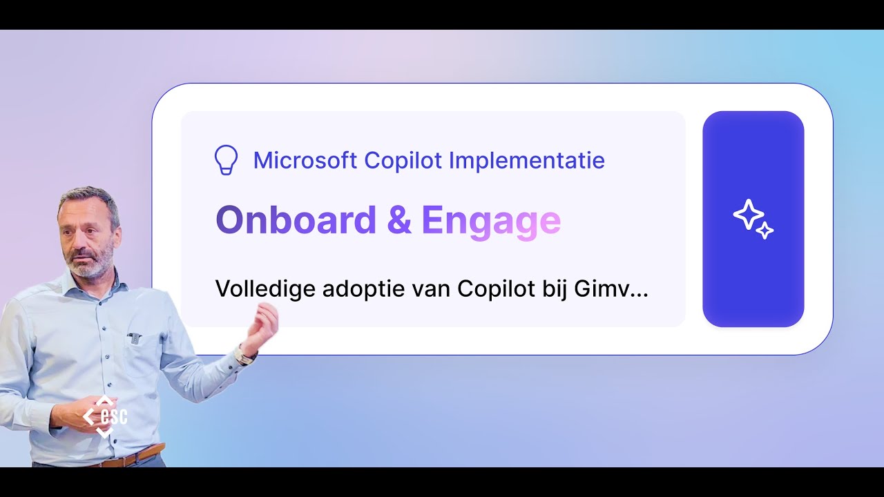 Onboard & Engage Workshop bij Gimv | Microsoft Copilot implementatie