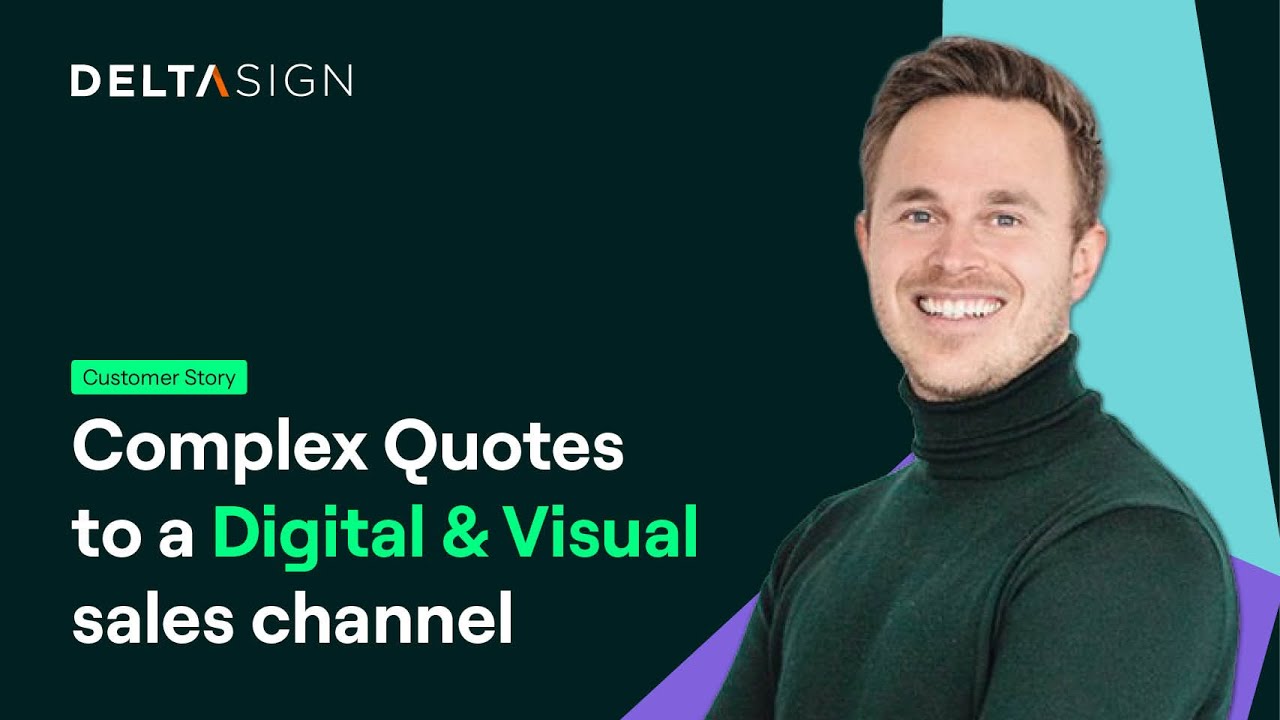 DeltaSign: Van ingewikkelde offertes naar een digitaal en visueel verkoopkanaal met Elfsquad