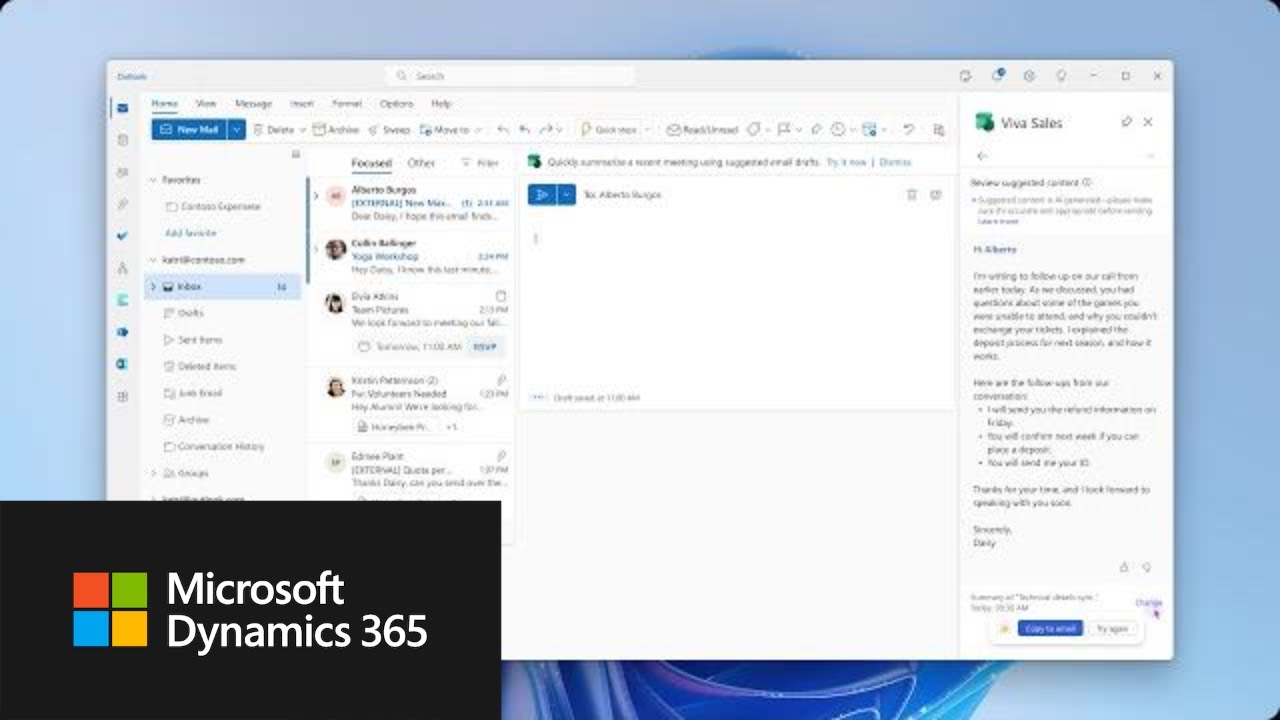 Copilot in Microsoft Viva Sales