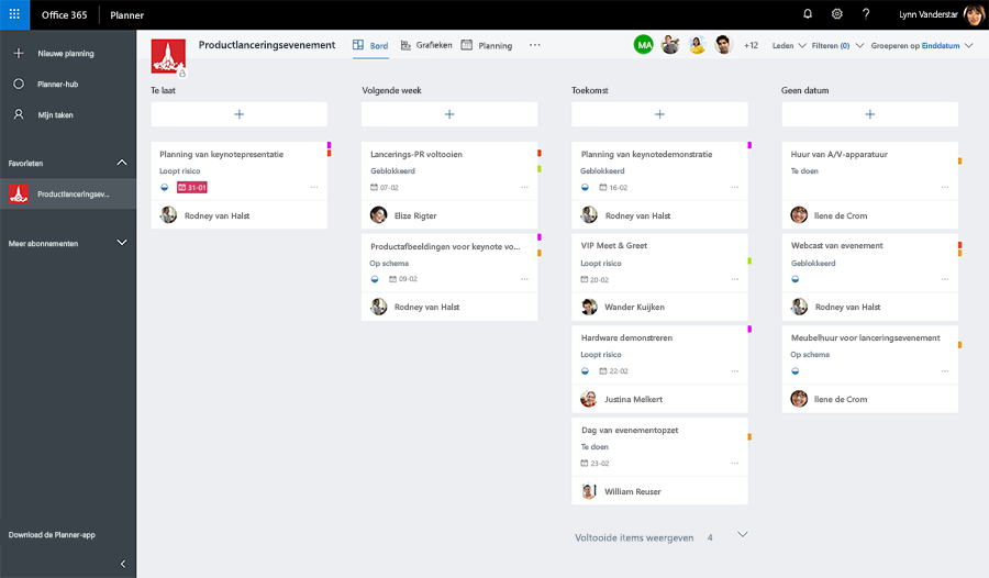 Microsoft Planner
professionele agenda opstellen
Je professionele agenda opstellen