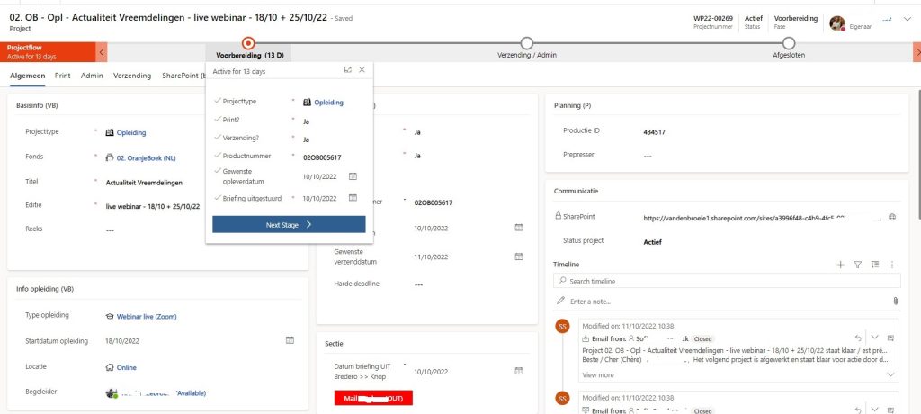 projectmanagement Power app