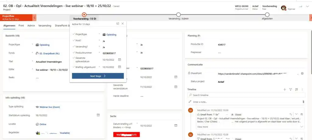 projectmanagement Power app