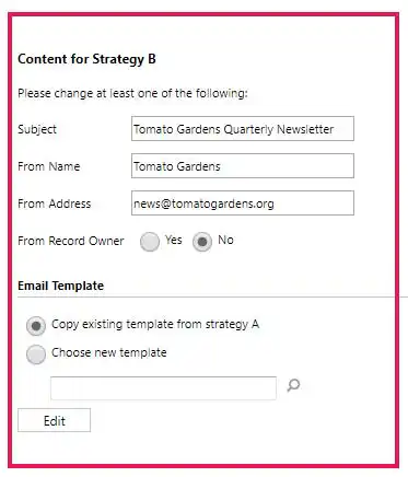 Net IT CRM Blog: ClickDimensions AB-testing - Screenshot split test strategy B
