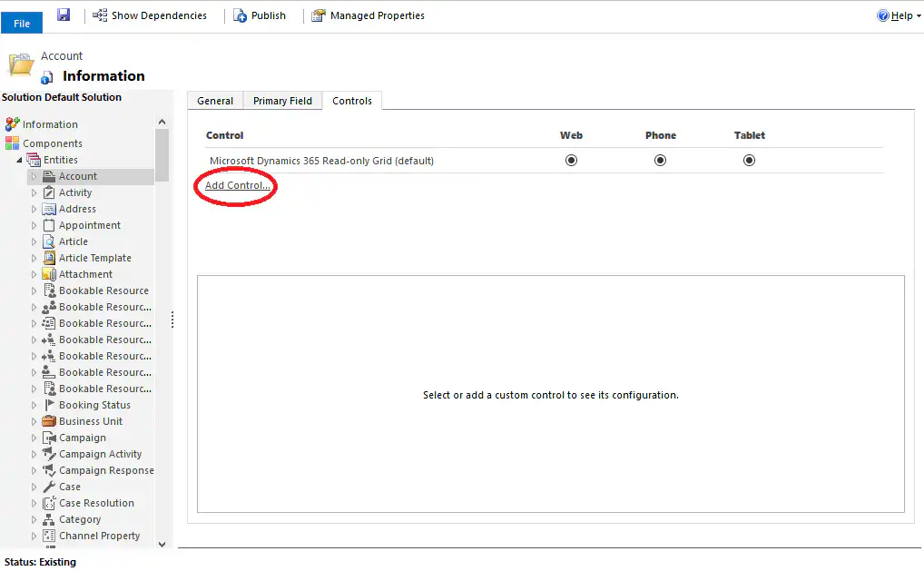 Microsoft Dynamics 365: Editable Grid inschakelen voor een algemene weergave - stap 3