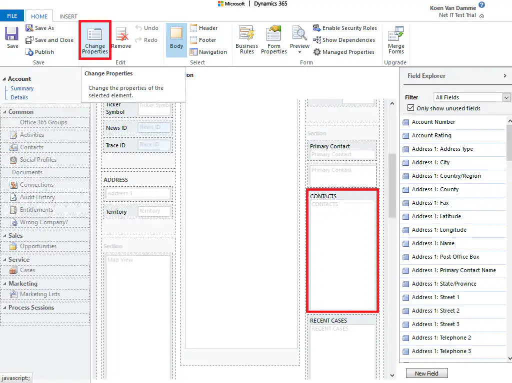 Microsoft Dynamics 365: Editable Grid inschakelen voor een subweergave - stap 4