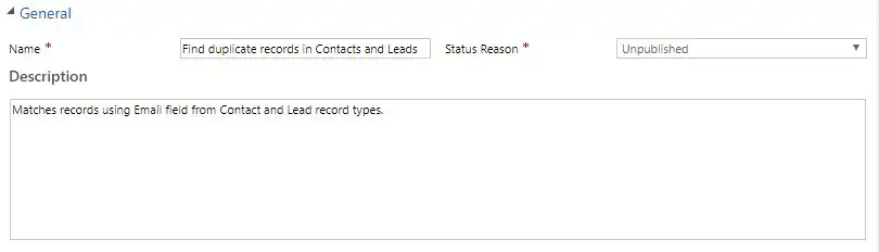 Net IT CRM Blog: Duplicatendetectie van Dynamics 365 - Nieuwe regel inschakelen - stap 4 screenshot Give Name And Description