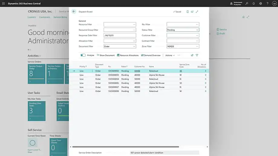Microsoft Dynamics 365 Business Central | Lever een betere klantenservice
