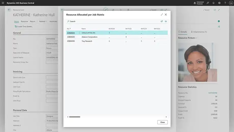 Microsoft Dynamics 365 Business Central | Voltooi projecten op tijd binnen budget