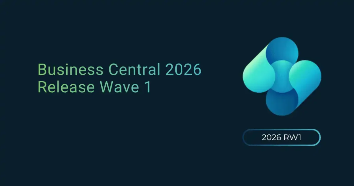 Business Central Release Wave 1 2026