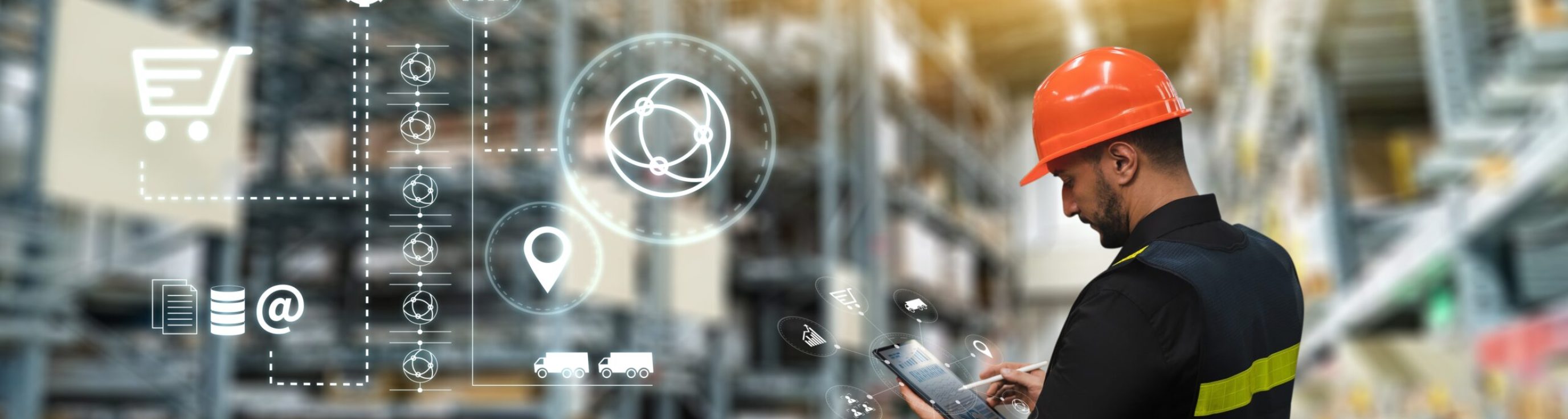 Digital,Internet,Network,Iot,Smart,Logistics,Warehouse,Management,Innovative,Software