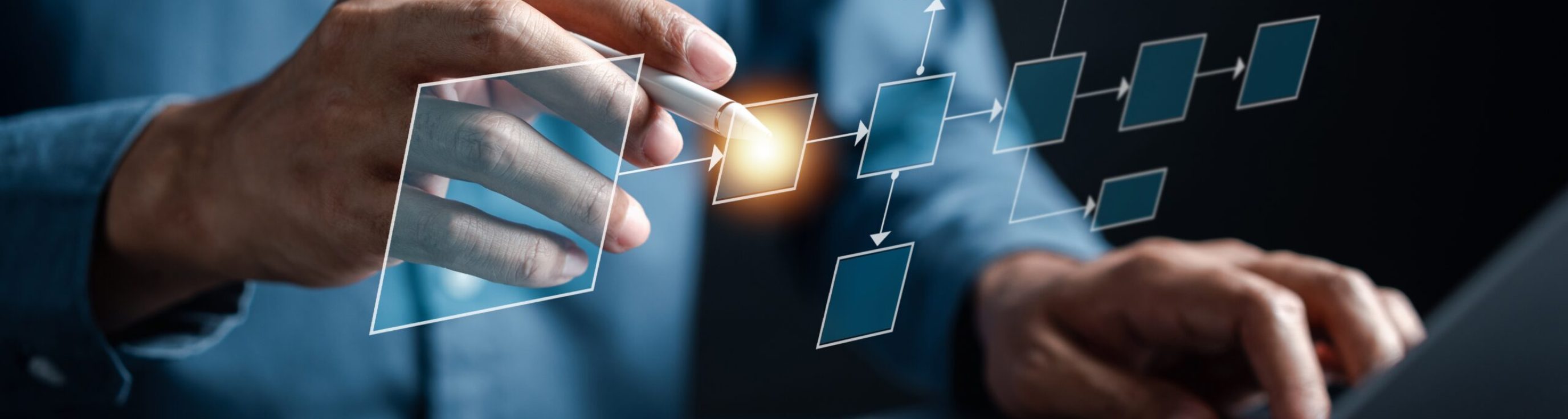 Businessman,Planning,Process,Management,Workflow.,Step,Scheme,Of,Hierarchy,Management