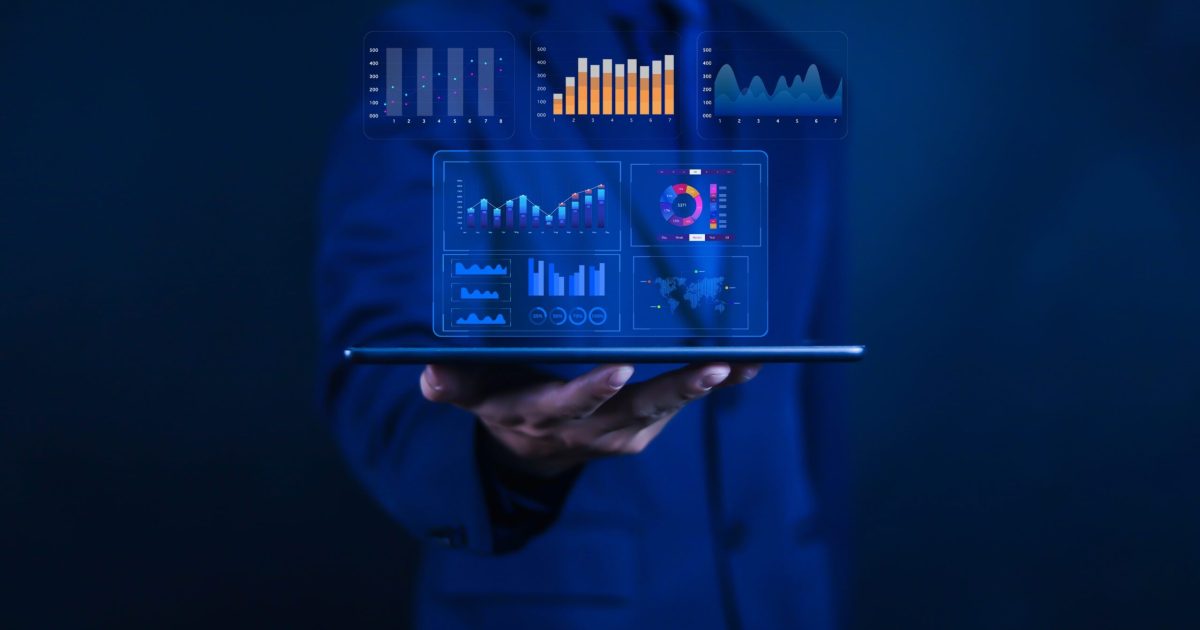 Business,Analyst,Using,Dashboard,For,Data,Analysis,Report,Graph,And